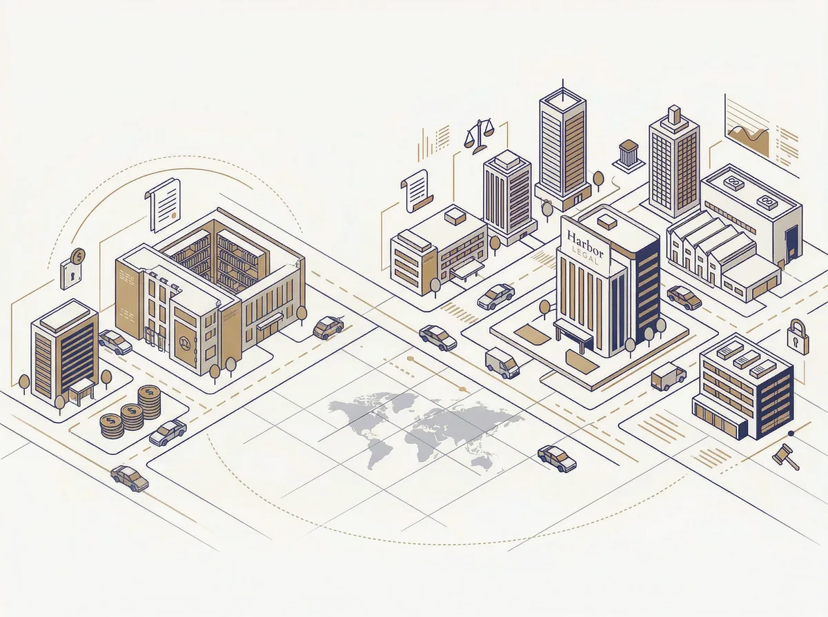 Kompleksowa obsługa prawna firm — miasto usług Harbor LEGAL