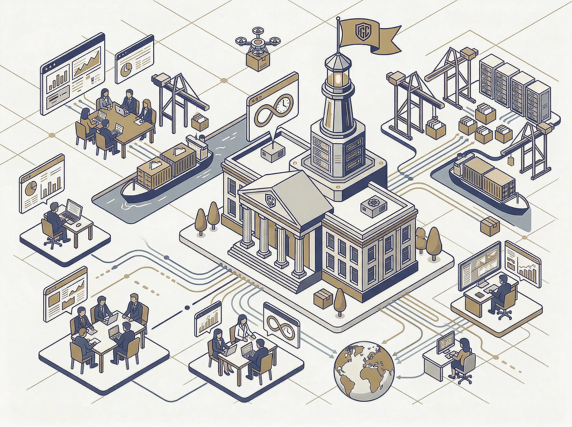 Harbor Legal cooperation models